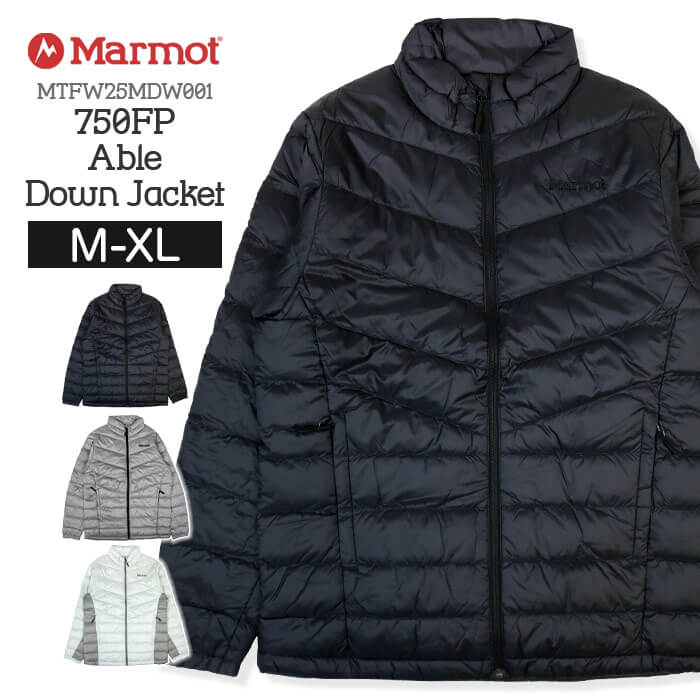マーモット 750フィルパワー エイブル ダウンジャケット mtfw25mdw011
